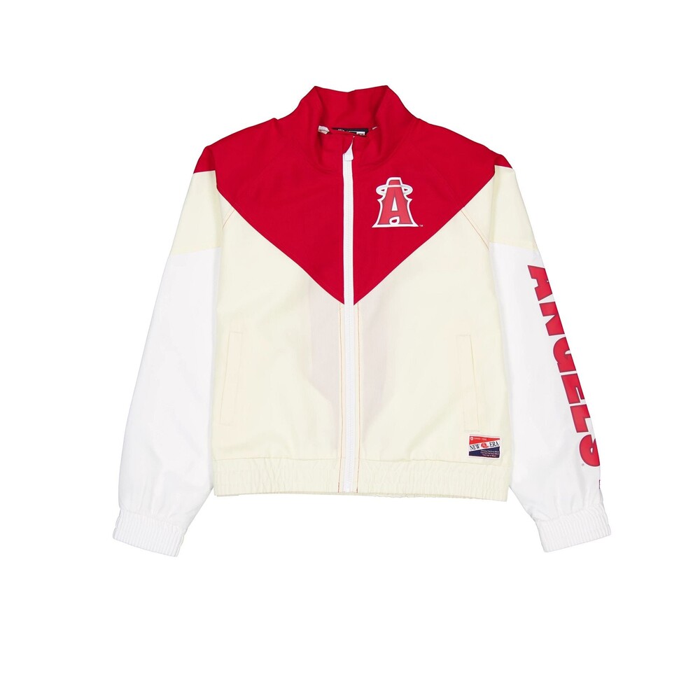 New Era Los Angeles Angels Throwback Women's Windbreaker - Size XXL